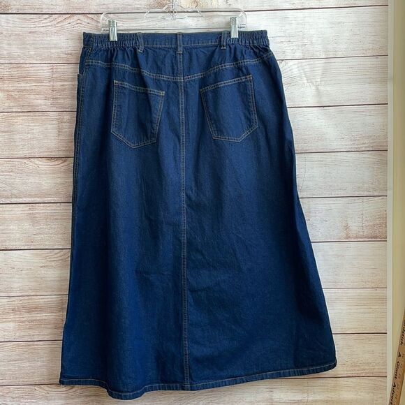 ROAMAN’S DENIM MAXI SKIRT MODEST‎ - Picture 5 of 5